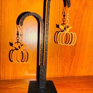 Pumpkin Shaped Earrings